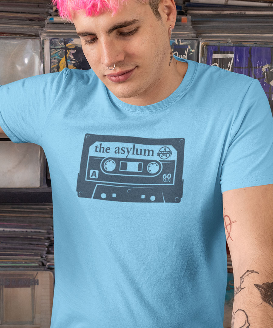 The Asylum Dance Club T-Shirt (Light Blue)