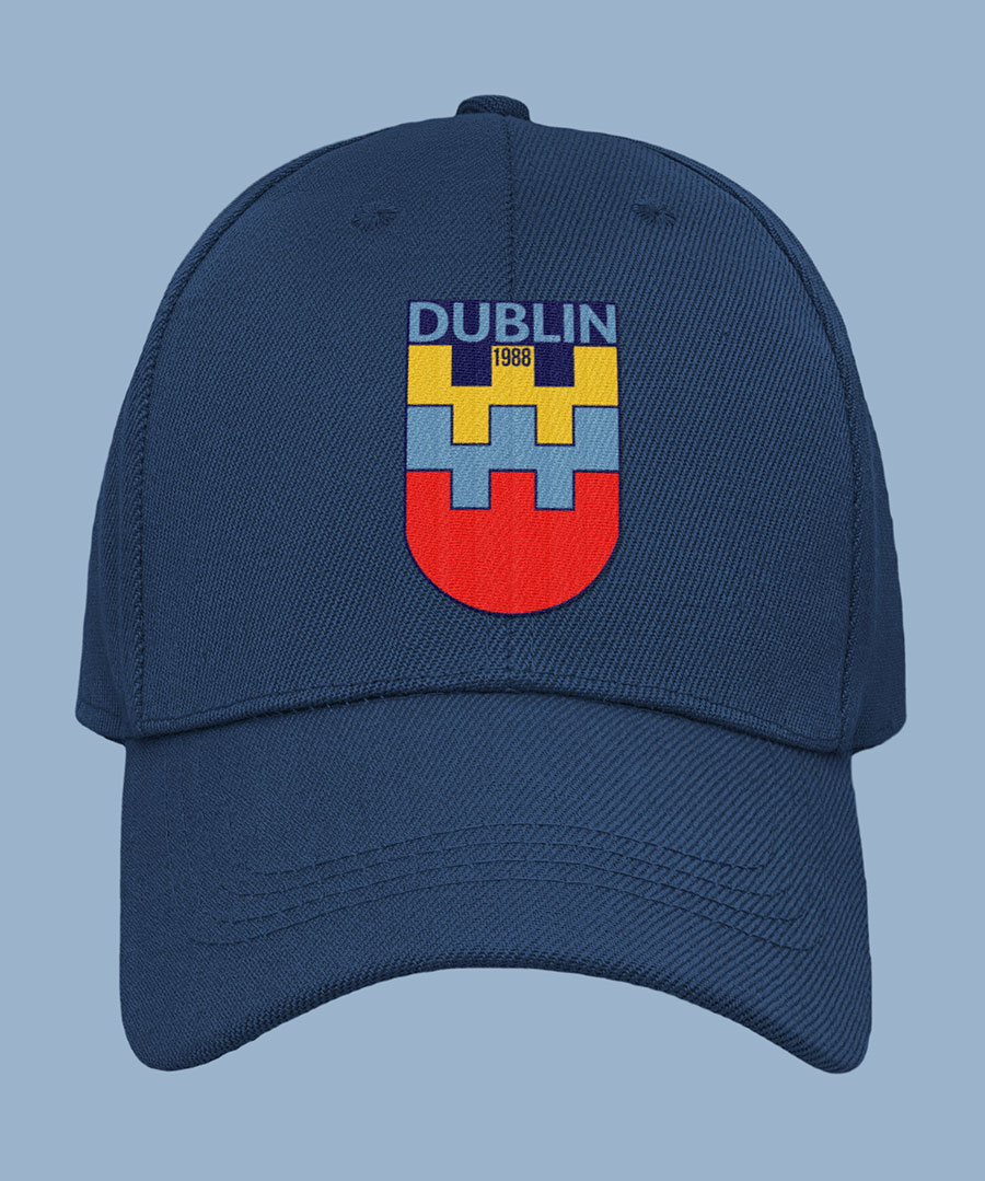 1988 Embroidered Dublin GAA Baseball Cap Navy Dublin Only