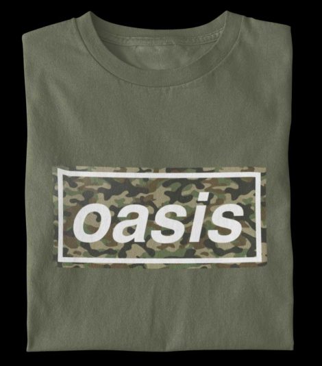 Oasis Camo (Military Green T-Shirt)