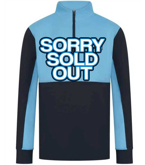 Ireland Only - Oasis 1/4 Zip Track Top (Navy/Sky Blue)