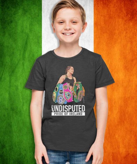 (Kids T-Shirts) Katie Taylor T-Shirt - Undisputed Pride of Ireland - Croke Park 2026