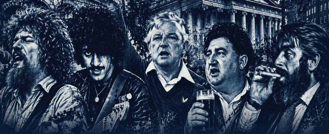Dublin Only – Heroes of Renown: Luke Kelly, Phil Lynott, Brendan Grace, Brendan Behan and Ronnie Drew in Dublin