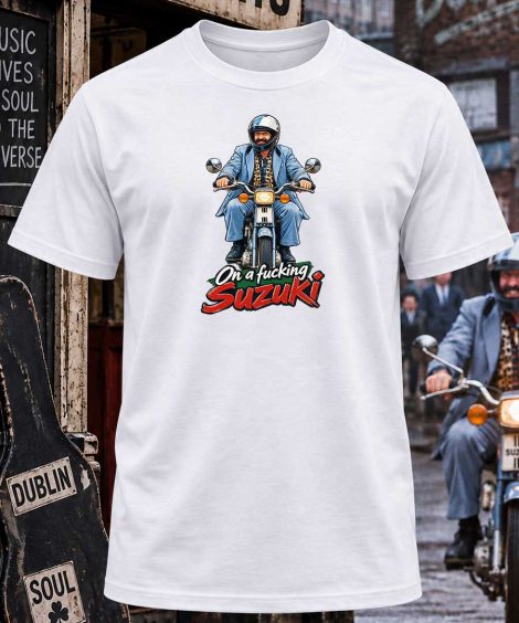 Joey The Lips On A Fucking Suzuki -  T-Shirts (Multicolours)