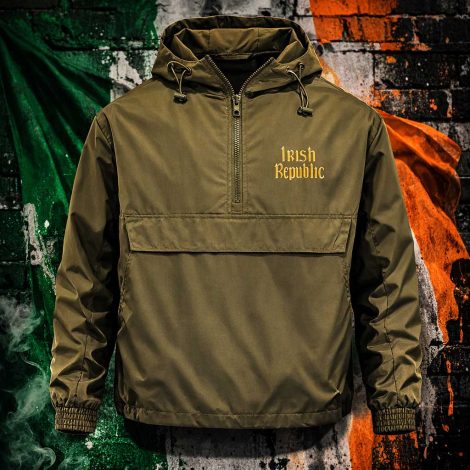 Irish Republic 1916 Crest Windbreaker Jacket